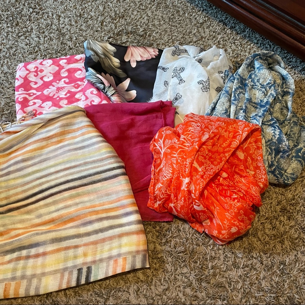 Like new condition scarves-16